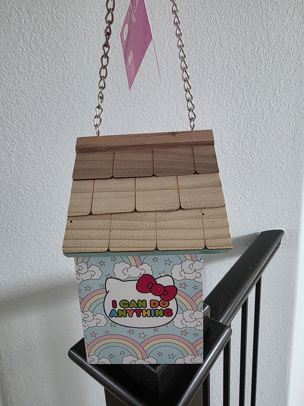 NWT Hello Kitty Rainbow Birdhouse - Teal & Pastel - Picture 5 of 8